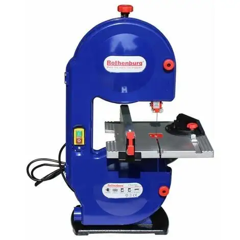 Varan Motors - NEBDS-01 Scie à Bande 350W 230V 190mm, 14.7m/s - Bleu 7 Varan Motors - NEBDS-01 Scie à Bande 350W 230V 190mm, 14.7m/s - Bleu – Image 5