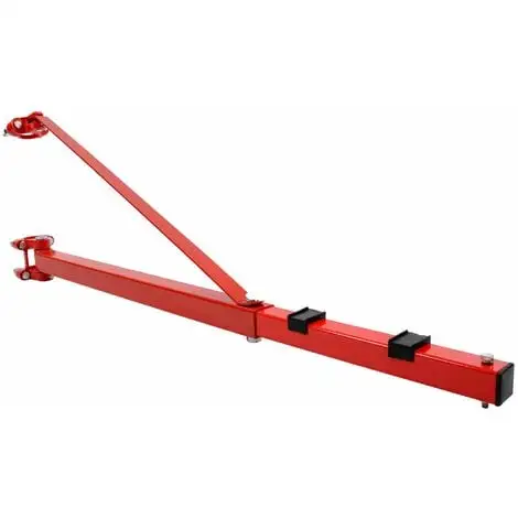 Varan Motors - HST-300-1100-A Support Mural, Bras Tournant, Potence Pour Palan électrique, 600KG, 110CM - Rouge 3 Varan Motors - HST-300-1100-A Support Mural, Bras Tournant, Potence Pour Palan électrique, 600KG, 110CM - Rouge