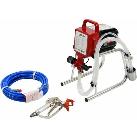Varan Motors - NA-420 Pulvérisateur De Peinture Airless 700w, Pistolet Haute Pression - Rouge 3 Varan Motors - NA-420 Pulvérisateur De Peinture Airless 700w, Pistolet Haute Pression - Rouge