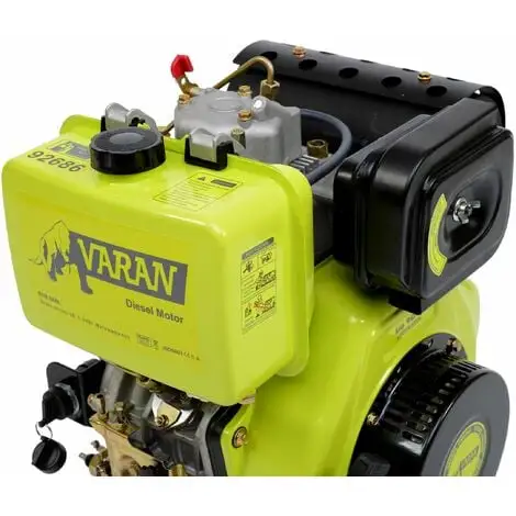 Varan Motors - 92686 Moteur Diesel 13CV 498cc + Démarrage Electrique - Gris 4 Varan Motors - 92686 Moteur Diesel 13CV 498cc + Démarrage Electrique - Gris – Image 2