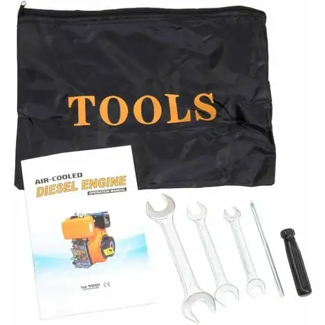 Varan Motors - 92686 Moteur Diesel 13CV 498cc + Démarrage Electrique - Gris 6 Varan Motors - 92686 Moteur Diesel 13CV 498cc + Démarrage Electrique - Gris – Image 4