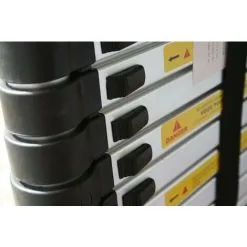 Varan Motors - DLT213B-2019 Echelle Télescopique En Alu De 4.10m, 14 échelons - Gris 7 Varan Motors - DLT213B-2019 Echelle Télescopique En Alu De 4.10m, 14 échelons - Gris -Varan Motors Magasin 10718006 3