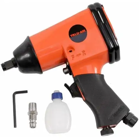Varan Motors - RP7404 Clé à Chocs Pneumatique 1/2'' 310Nm, Visseuse Pneumatique - Orange 3 Varan Motors - RP7404 Clé à Chocs Pneumatique 1/2'' 310Nm, Visseuse Pneumatique - Orange