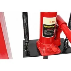 Varan Motors - NESP-06 Presse D'atelier Hydraulique, 6 Tonnes Avec Piston - Rouge -Varan Motors Magasin 1156396 5