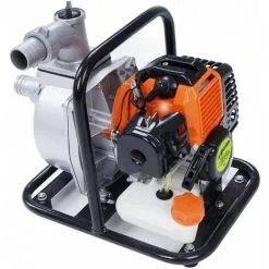 Varan Motors - TT-WP520-15B Pompe à Eau Thermique Motopompe Essence 2T 1.5'' 52cc 3CV 15000 L/H - Orange -Varan Motors Magasin 1165845 3