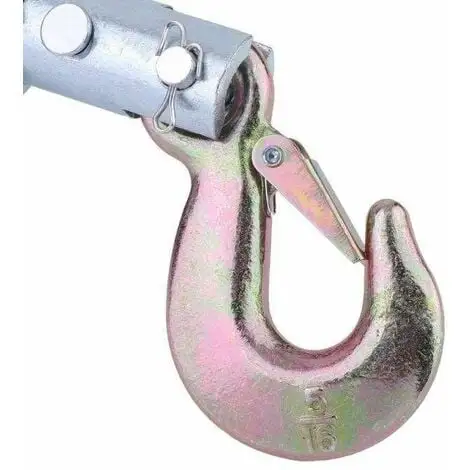 Varan Motors - YY-4TB2-2019 Tire-fort, Tire-câble Manuel, Treuil De Halage à Levier 4000Kg Double Cliquet + 2m De Cable ø 5.5mm - Gris 4 Varan Motors - YY-4TB2-2019 Tire-fort, Tire-câble Manuel, Treuil De Halage à Levier 4000Kg Double Cliquet + 2m De Cable ø 5.5mm - Gris – Image 2