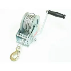 Varan Motors - H1200 Treuil Manuel à Manivelle 544/1088kg Pour Remorque, Quad, Bateau Avec Cable De Ø4.8mm X 10m - Gris 9 Varan Motors - H1200 Treuil Manuel à Manivelle 544/1088kg Pour Remorque, Quad, Bateau Avec Cable De Ø4.8mm X 10m - Gris -Varan Motors Magasin 1316272 3