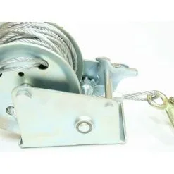 Varan Motors - H1200 Treuil Manuel à Manivelle 544/1088kg Pour Remorque, Quad, Bateau Avec Cable De Ø4.8mm X 10m - Gris 11 Varan Motors - H1200 Treuil Manuel à Manivelle 544/1088kg Pour Remorque, Quad, Bateau Avec Cable De Ø4.8mm X 10m - Gris -Varan Motors Magasin 1316272 5