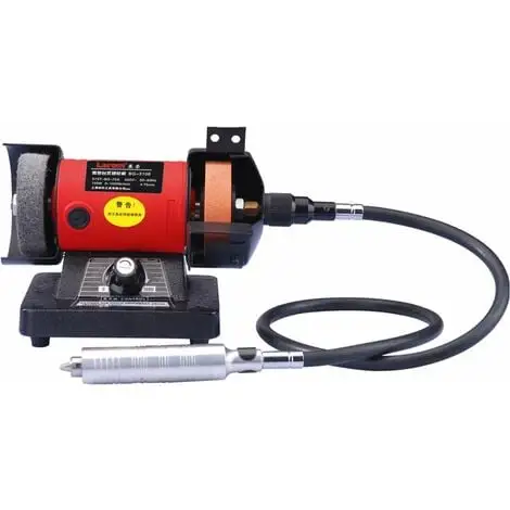 Varan Motors - NEMBG-01 Mini Meuleuse Polisseuse D'établi 150W + Flexible Pour Outils Multifonctions - Rouge 3 Varan Motors - NEMBG-01 Mini Meuleuse Polisseuse D'établi 150W + Flexible Pour Outils Multifonctions - Rouge