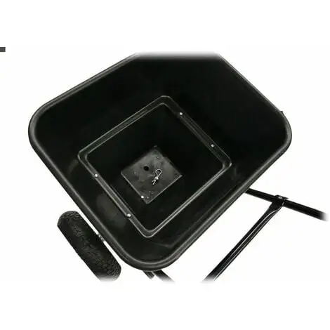 Varan Motors - TC2028 Epandeur D'engrais, Semences, Sable Ou Sel, Charge Jusqu'à 30KG / 45L +Pneus Air - Noir 5 Varan Motors - TC2028 Epandeur D'engrais, Semences, Sable Ou Sel, Charge Jusqu'à 30KG / 45L +Pneus Air - Noir – Image 3