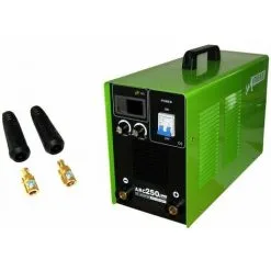 Varan Motors - Var-arc250 Poste à Souder à L'arc MMA ARC-250 Inverter + Affichage Digital - Vert