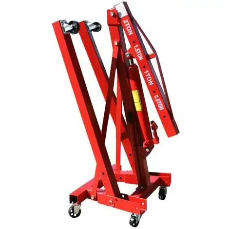 Varan Motors - NESC-02 Grue D’atelier 2 Tonnes / Chèvre D'atelier - Rouge 4 Varan Motors - NESC-02 Grue D’atelier 2 Tonnes / Chèvre D'atelier - Rouge – Image 2