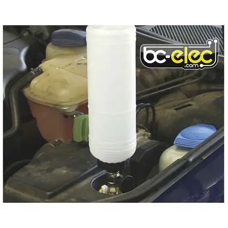 Varan Motors - VT01294A Purgeur De Frein Automatique Avec Réservoir De Remplissage - Blanc 5 Varan Motors - VT01294A Purgeur De Frein Automatique Avec Réservoir De Remplissage - Blanc – Image 3