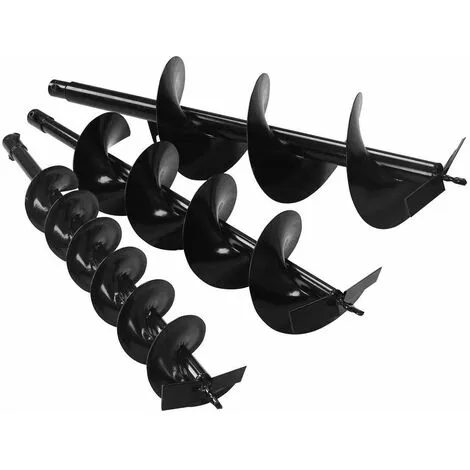 Varan Motors - Tt-aug100 Foret Pour Tarière Thermique 80cm De Long, 100mm De Diamètre - Noir 7 Varan Motors - Tt-aug100 Foret Pour Tarière Thermique 80cm De Long, 100mm De Diamètre - Noir – Image 5