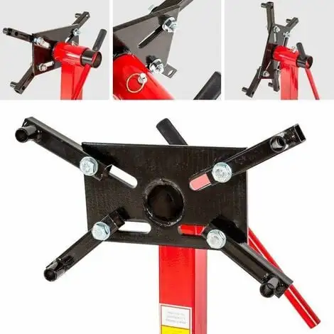 Varan Motors - NEES-04 Support Moteur Universel 680Kg - Rouge 5 Varan Motors - NEES-04 Support Moteur Universel 680Kg - Rouge – Image 3