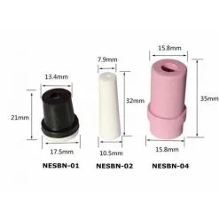 Varan Motors - NESBN-01 Set De 4 Buses Ceramiques Pour Pistolet De Sablage Sableuse - Noir -Varan Motors Magasin 1506119 4