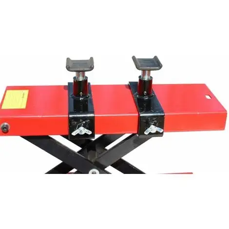 Varan Motors - NEMLT-19 Pont élévateur 500kg, Plateforme élévatrice, Béquille D'atelier Pour Moto - Rouge 4 Varan Motors - NEMLT-19 Pont élévateur 500kg, Plateforme élévatrice, Béquille D'atelier Pour Moto - Rouge – Image 2