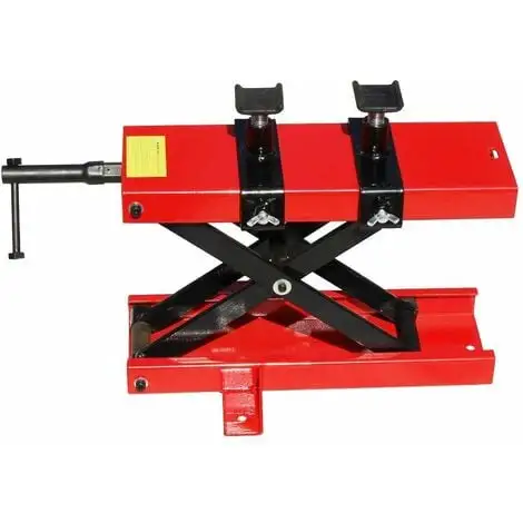 Varan Motors - NEMLT-19 Pont élévateur 500kg, Plateforme élévatrice, Béquille D'atelier Pour Moto - Rouge 6 Varan Motors - NEMLT-19 Pont élévateur 500kg, Plateforme élévatrice, Béquille D'atelier Pour Moto - Rouge – Image 4