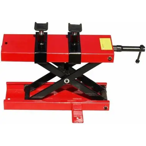 Varan Motors - NEMLT-19 Pont élévateur 500kg, Plateforme élévatrice, Béquille D'atelier Pour Moto - Rouge 7 Varan Motors - NEMLT-19 Pont élévateur 500kg, Plateforme élévatrice, Béquille D'atelier Pour Moto - Rouge – Image 5
