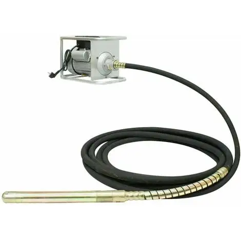 Varan Motors - ZN70FG45X12M Aiguille Vibrante, Vibrateur De Béton électrique 2200W Ø 45mm 12m - Noir 3 Varan Motors - ZN70FG45X12M Aiguille Vibrante, Vibrateur De Béton électrique 2200W Ø 45mm 12m - Noir