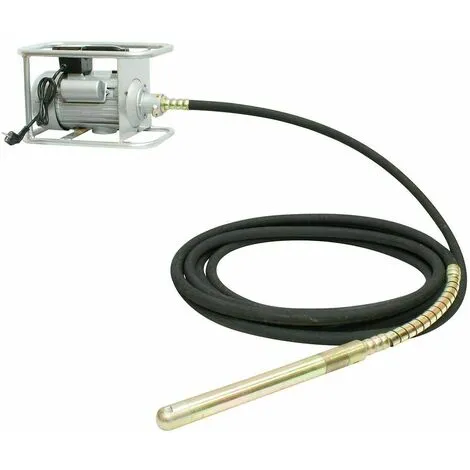 Varan Motors - ZN70FG45X12M Aiguille Vibrante, Vibrateur De Béton électrique 2200W Ø 45mm 12m - Noir 4 Varan Motors - ZN70FG45X12M Aiguille Vibrante, Vibrateur De Béton électrique 2200W Ø 45mm 12m - Noir – Image 2