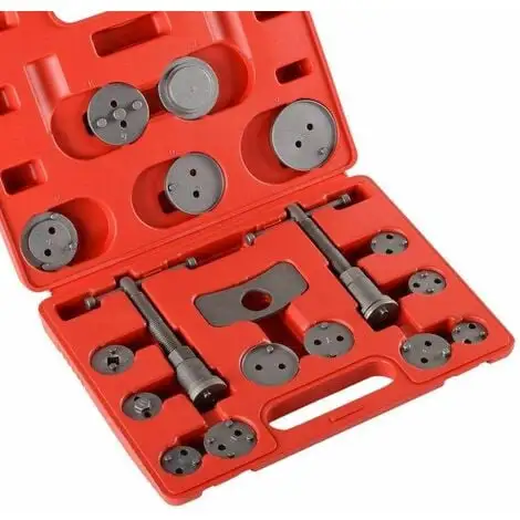 Varan Motors - NEBCW-01 Set Repousse Piston D'étrier De Frein, Kit D'outils 19 Pièces - Gris 3 Varan Motors - NEBCW-01 Set Repousse Piston D'étrier De Frein, Kit D'outils 19 Pièces - Gris