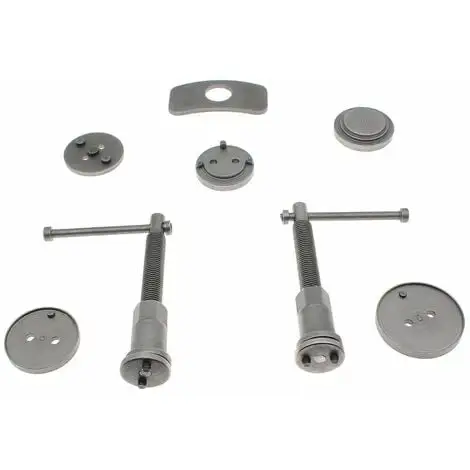 Varan Motors - NEBCW-01 Set Repousse Piston D'étrier De Frein, Kit D'outils 19 Pièces - Gris 4 Varan Motors - NEBCW-01 Set Repousse Piston D'étrier De Frein, Kit D'outils 19 Pièces - Gris – Image 2