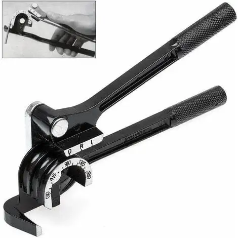 Varan Motors - NEPBP-01 Cintreuse De Tuyaux Plieuse Universelle Manuelle 1/4'', 5/16'', 3/8'' Presse D'angle 6,8,10mm - Noir 3 Varan Motors - NEPBP-01 Cintreuse De Tuyaux Plieuse Universelle Manuelle 1/4'', 5/16'', 3/8'' Presse D'angle 6,8,10mm - Noir