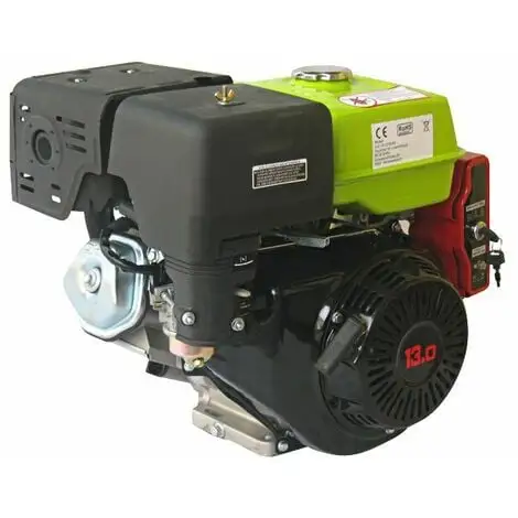 Varan Motors - 92582 Moteur Essence 9,6kW 13 PS 389cc + Démarrage Electrique - Noir 4 Varan Motors - 92582 Moteur Essence 9,6kW 13 PS 389cc + Démarrage Electrique - Noir – Image 2