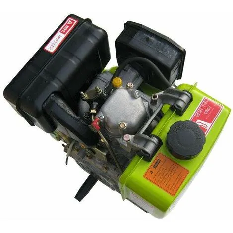 Varan Motors - 92680 Moteur Diesel 4.92kW 6.7PS 305cc + Démarreur Electrique, Sortie Conique G3 - Gris 7 Varan Motors - 92680 Moteur Diesel 4.92kW 6.7PS 305cc + Démarreur Electrique, Sortie Conique G3 - Gris – Image 5