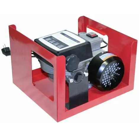 Varan Motors - NEEP-02 Pompe à Fuel Ou Gasoil Autoaspirante Mobile, 230V 60l/min - 550W - Pistolet à Blocage Manuel - Rouge 6 Varan Motors - NEEP-02 Pompe à Fuel Ou Gasoil Autoaspirante Mobile, 230V 60l/min - 550W - Pistolet à Blocage Manuel - Rouge – Image 4