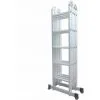 Varan Motors - DLM105 Echelle, Escabeau, Echafaudage Multi-fonctions En Alu De 5.92m, 20 échelons - Gris -Varan Motors Magasin 1775577 1