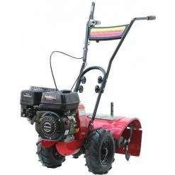 Varan Motors - 93020 Motoculteur Thermique Moteur 6.5CV 212CC Largeur De Travail 50CM Avec Roues Tous Terrains - Rouge -Varan Motors Magasin 177778 3
