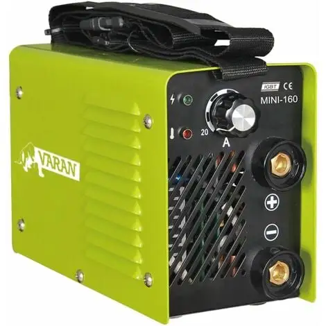 Varan Motors - Mini-160-2 Poste à Souder à L'arc Portatif 160A Inverter + Accessoires - Gris 4 Varan Motors - Mini-160-2 Poste à Souder à L'arc Portatif 160A Inverter + Accessoires - Gris – Image 2