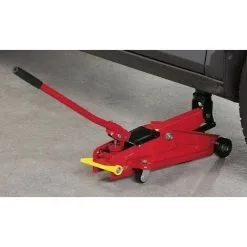 Varan Motors - NEFJ-02 Cric Hydraulique Roulant 2 Tonnes - Rouge -Varan Motors Magasin 183002 5