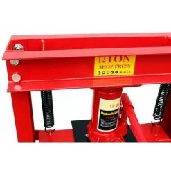 Varan Motors - VT05041C Presse D'atelier Hydraulique, 12 Tonnes Avec Piston - Rouge -Varan Motors Magasin 183004 3