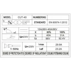 Varan Motors - CUT40 Découpeur Plasma 40A Portatif CUT-40 Inverter IGBT + Manomètre Et écran Digital - Vert -Varan Motors Magasin 19303500 4