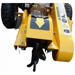 Varan Motors - GBS-150 Déssoucheuse à Essence 420cc 15cv, Rogneuse De Souches D'arbres, Déracinement - Jaune -Varan Motors Magasin 19975488 5