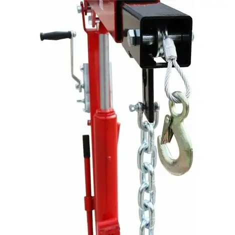 Varan Motors - NEPTC-02-2 Grue De Levage / Chèvre 450Kg Pour Remorque, Pick-up, Hayon Avec Treuil - Rouge 6 Varan Motors - NEPTC-02-2 Grue De Levage / Chèvre 450Kg Pour Remorque, Pick-up, Hayon Avec Treuil - Rouge – Image 4