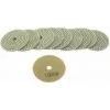 Varan Motors - NEWGP-01-6 10pcs Pads Diamant 100mm Grain 1000 Pour Polissage à L'eau, Polisseuse à L'eau - Beige -Varan Motors Magasin 21246340 1