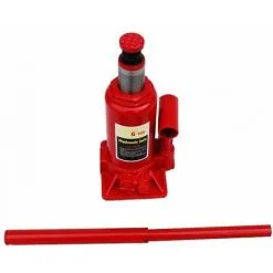 Varan Motors - NEBJ-03 Cric Hydraulique Bouteille 6 Tonnes 355mm - Rouge -Varan Motors Magasin 213270 4