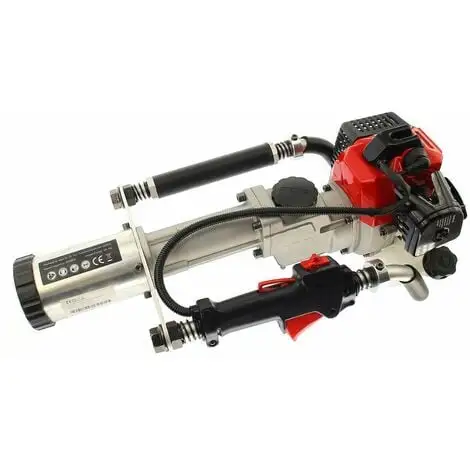 Varan Motors - NEGPD-04 Enfonce-pieux Thermique 32.7cc 1.2cv Pilon à Poteau 20 à 55 Joules - Rouge 7 Varan Motors - NEGPD-04 Enfonce-pieux Thermique 32.7cc 1.2cv Pilon à Poteau 20 à 55 Joules - Rouge – Image 5