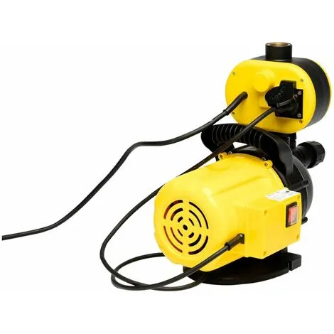 Varan Motors - TP03084 Pompe De Jardin, Arrosage, Alimentation Domestique 1200W, 3800l/h - Jaune 4 Varan Motors - TP03084 Pompe De Jardin, Arrosage, Alimentation Domestique 1200W, 3800l/h - Jaune – Image 2