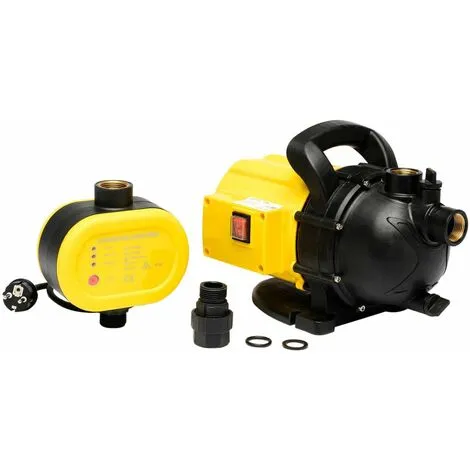 Varan Motors - TP03084 Pompe De Jardin, Arrosage, Alimentation Domestique 1200W, 3800l/h - Jaune 6 Varan Motors - TP03084 Pompe De Jardin, Arrosage, Alimentation Domestique 1200W, 3800l/h - Jaune – Image 4