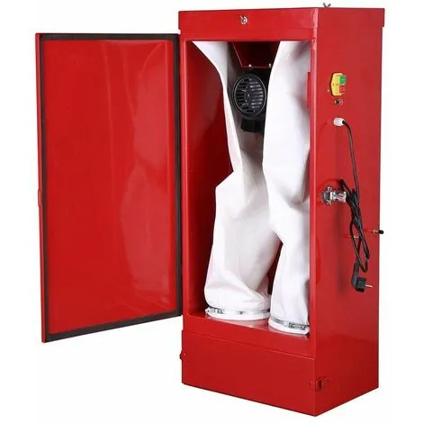 Varan Motors - NESBD-03 Dépoussiéreur Pour Cabine De Sablage 370W 230V équipé De 2 Grands Filtres Nettoyables - Rouge 6 Varan Motors - NESBD-03 Dépoussiéreur Pour Cabine De Sablage 370W 230V équipé De 2 Grands Filtres Nettoyables - Rouge – Image 4