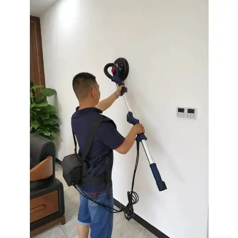 Varan Motors - M40-DWS-01 Ponceuse à Bras Girafe Sans Fils, Sur Batterie 40V 4Ah Avec Rallonge Pour Plâtre Et Plaque De Plâtre - Bleu 5 Varan Motors - M40-DWS-01 Ponceuse à Bras Girafe Sans Fils, Sur Batterie 40V 4Ah Avec Rallonge Pour Plâtre Et Plaque De Plâtre - Bleu – Image 3