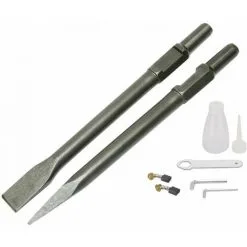 Varan Motors - NEDB-01 Marteau Piqueur - Burineur Marteau De Démolition 1700W 43 Joules + 2 Burins - Gris -Varan Motors Magasin 2570834 3