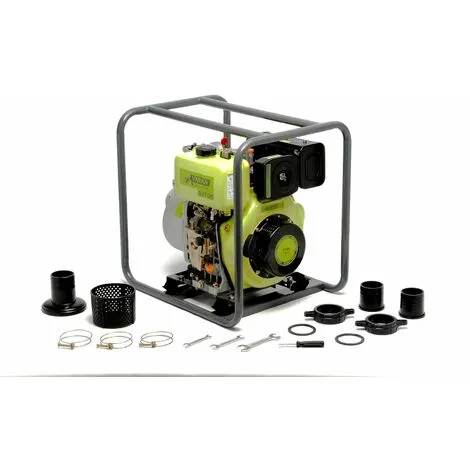 Varan Motors - 92706 Pompe à Eau Diesel Motopompe 3'' 305cc 6.7CV, 50m³/h, 25m Hauteur Max - Gris 3 Varan Motors - 92706 Pompe à Eau Diesel Motopompe 3'' 305cc 6.7CV, 50m³/h, 25m Hauteur Max - Gris