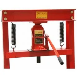 Varan Motors - NESP-20 Presse D'atelier Hydraulique, 20 Tonnes Avec Piston - Rouge 10 Varan Motors - NESP-20 Presse D'atelier Hydraulique, 20 Tonnes Avec Piston - Rouge -Varan Motors Magasin 278901 4