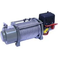 Varan Motors - Var-sc16800 Treuil électrique 12V 7620KG 4200W, Treuil à Câble Longueur 28m Ø12.0mm - Gris -Varan Motors Magasin 279597 5
